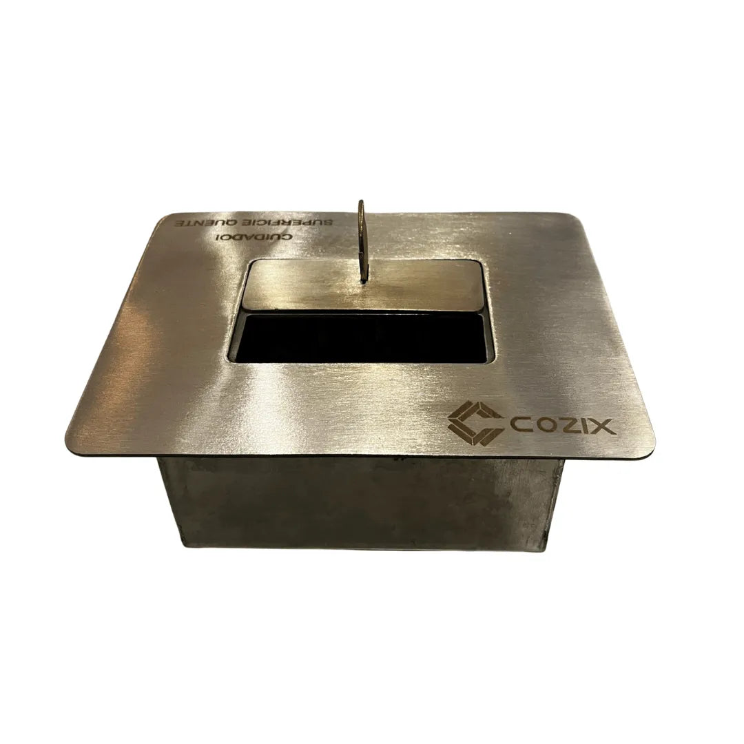 Lareira a Álcool Quadrada Cozix