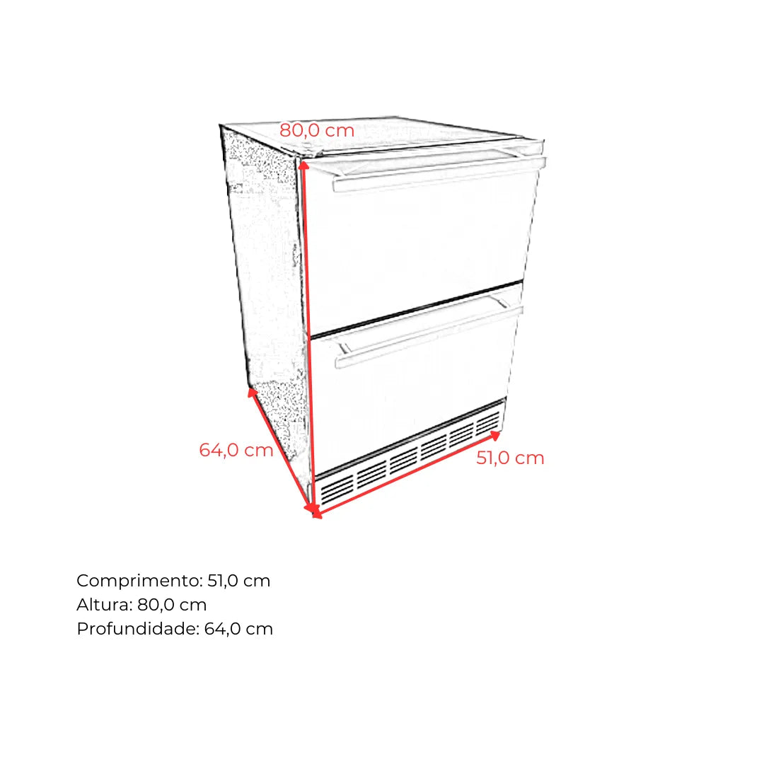 Gaveta Refrigerada Cozix